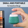 Picture of Gemice Travel Containers for Toiletries, Silicone Cream Jars TSA Approved Travel Size Containers with Clear Bag, Leak-proof Travel Accessories with Lid for Cosmetic Face Body Hand Cream (4 Pack)
