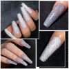 Picture of UR SUGAR Reflective Glitter Gel Polish Silver Sparkly Glitter Shimmery Gel Polish Shiny Disco Soak Off Gel Nail Polish Nail Art Manicure Salon DIY at HomeChristmas Gifts for Women Girls
