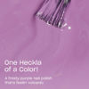 Picture of OPI Nail Lacquer One Heckla of a Color! | Opaque Soft Purple Crème Chip Resistant Nail Polish | Iceland Collection