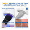 Picture of SAVILAND UV Gloves for Nails: Professional UPF200+ UV Gloves for Gel Manicures Anti UVA & UVB 999+ Gloves for Gel Nail Lamp Fingerless UV Light Gloves for Gel Nails Prevent Hands from UV Harm (Black)