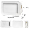 Picture of LETGO Clear Makeup Bags, TSA Approved Toiletry Bag with Zipper, Clear Makeup Organizer Fit Carry-on Travel Essentials,Clear Cosmetic Bags for Women Men (C-Beige)