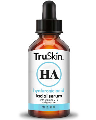 Picture of TruSkin Hyaluronic Acid Serum for Face + 7 Ultra Hydrating Ingredients - Best Face Serum for Moisturizing, Plumping Skin & Smoothing the Look of Fine Lines, 2 fl oz
