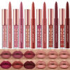 Picture of LANGMANNI 6 Matte Lipstick with 6 Lipliners Durable Makeup Set,Long-Lasting Non-Stick Cup Not Fade Waterproof Pigmented Velvet Lipgloss Kit Beauty Cosmetics Makeup Gift for Girls (#A)