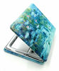 Picture of Aeisage Small Handbag Mirror Monet Compact Mirror for Girls Purse Mirror Folding Pu Leather Mirror Water Lilies Travel Mirror Compact Unique Gift for Sister