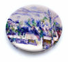 Picture of Aeisage Compact Mirror White Pocket Mirror Bulk for Kids Small Travel Mirror Paul Cezanne Art Print Unique Makeup Gift for Girls, Diameter 2.75 x 0.4 Thickness