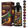 Picture of Light Brown Hair Dye Shampoo 3 in 1, Long-lasting & Natual Hair Color Shampoo, Herbal Ingredients Natural Shampoo Hair Dye Effect in Minutes, Gifts for Men Women 500ml