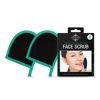 Picture of Dermasuri Deep Exfoliating Face Mitt - Scrubber, Dead and Dry Skin Remover for Men and Women - Exfoliator Gloves for Shower and Dry Use - (2 Pack)