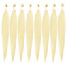 Picture of Ubeleco Braiding Hair, Pre-stretched Braiding Hair 8 Packs 48 Inch Soft Yaki Texture, No Itch, Hot Water Setting Hair Extensions for Braids Bleached Blonde (48in,#613)