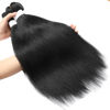 Picture of Braiding Hair Pre Stretched 24 inch 8 Packs Natural Black Easy Braid Synthetic Professional Soft Yaki Texture,No Itch, Hot Water Setting Hair Extensions for Braids (24in,1B#)