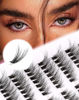 Picture of Jiocolor Lash Clusters Cat Eye Lashes Clusters Natural Eyelash Clusters Wispy Cluster Eyelash Extensions C Curl Individual Lashes 7 Pairs