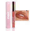 Picture of evpct 1Pcs Bronze Gold Matte to Glitter Liquid Lipstick Lip Set Kit, Long Lasting Matte Diamond Glitter Lipstick Waterproof, Colorful Sparkly Glossy Metallic Shimmer Sparkle Lip Gloss for Women 05#