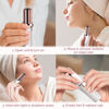 Picture of Flawless Facial Hair Removal for Women - Electric Razor Device, Small Dermaplaning Remover Tools Finishing Epilator Trimmer Face Dermaplane Shavers Beauty Gadgets Accessories by VISOFO (Coral)