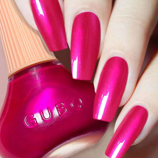 Picture of Major Dijit Quick Dry Nail Polish Crimson Summer Nail Lacquer for Nail Art Regular Nail Polish 0.41 fl oz.