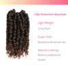 Picture of The BOHOBABE Pre-twisted Passion Twist Crochet Hair 10 Inch Short Pre-looped Crochet Passion Twist Braiding Hair 2 Packs (T30)