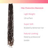 Picture of The BOHOBABE 36 Inch Pre-twisted Passion Twist Hair 8 Packs Super Long Pre-looped Crochet Passion Twist Braiding Hair Soft Bohemian Twists (T30)