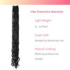 Picture of The BOHOBABE 36 Inch Pre-twisted Passion Twist Hair 8 Packs Super Long Pre-looped Crochet Passion Twist Braiding Hair Soft Bohemian Twists (1#) 1#(Jet Black)