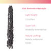 Picture of The BOHOBABE Pre-twisted Passion Twist Crochet Hair 14 Inch Short Brown Pre-looped Crochet Passion Twist Braiding Hair 8 Packs (4#)