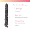 Picture of The BOHOBABE Pre-twisted Passion Twist Crochet Hair 16 Inch Brown Pre-looped Crochet Passion Twist Braiding Hair 8 Packs Soft Bohemian Twists (4#)