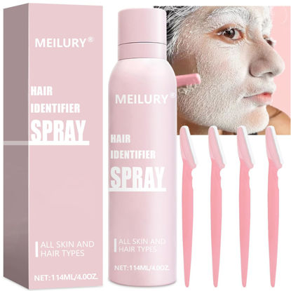 Picture of Hair Identifier Spray for Face Shaving,Moisturizing and Skin Care Dermaplaner Spray, Glow Reveal Face Spray for Face Dermaplaning, Skin Dermaplaning Spray for Face (1pc)