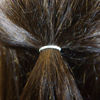 Picture of Amelia Beauty | 1000 Count 1/2" Rubber Bands | Premium US Made Rubber Hair Ties | Ideal for Ponytails, Braids & Beards | Strong All Day Hold | Convenient Re-closable Container | Creme
