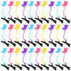 Picture of 30 Pcs Bean Sprout Hair Clips Mixed Style Plant Hairpins Flower Plant Hair Clip Little Grass Barrette Butterfly Headwear Hair Accessories for Women Girl School Home Party Christmas (Butterfly)
