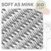 Picture of 20D Lash Clusters, Individual Lashes, 240 Pcs 20D Individual Lash Extensions, Volume Soft Lightweight Reusable DIY Eyelash Extensions, Thickness 0.07mm C Curl False Eyelashes 10/11/12/13/14mm