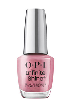 Picture of OPI Infinite Shine Aphrodite's Pink Nightie | Sheer Soft Pink Pearl Long Wear Gel Like Nail Polish | Vegan, Long Lasting, Streak Free