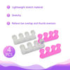 Picture of Toe Spacers for Women,Toe Separators for Nail Polish,Toe Separators Use for Separation of Toenails or Nails As Well As Relieve Orthopedic Bunion Symptoms.