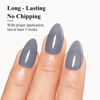 Picture of Imtiti Jelly Gel Polish, 15ML Sheer Grey Jelly Gel Nail Polish Translucent Spring Summer Nail Gel Polish LED UV Gel Nail Polish for Nail Art DIY Manicure