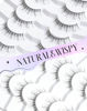 Picture of Short Lashes 10mm Natural False Lashes Wispy Eyelashes Lightweight Fake Lashes Thin Band Eyelashes K71