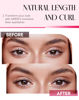 Picture of False Lashes Natural Lashes Wispy False Eyelashes Natural Eyelashes Fake Eyelashes Fake Lashes Pack 10 Pairs 12mm Calla Lily