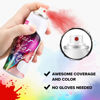 Picture of ONE-TIME USE Red Temporary Hair Color Spray for Crazy Hair Day, Christmas Party, Cosplay - 1-Day Washable, Spray-On 100ML