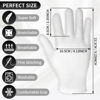 Picture of Sibba 2 Pairs Touch Screen Moisturizing Gloves White Cotton Moisturizing Gloves Overnight Bedtime Heal Eczema Sleeping Lotion Hand Spa Treatment Gloves Repair Rough Cracked Dry Chapped Hands Skin