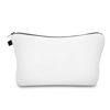 Picture of Aiphamy Cute Travel Makeup Bag Cosmetic Bag Small Pouch Gift for Women (Plain White)