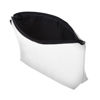 Picture of Aiphamy Cute Travel Makeup Bag Cosmetic Bag Small Pouch Gift for Women (Plain White)