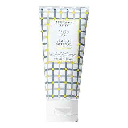 Picture of Beekman 1802 Goat Milk Hand Cream, Fresh Air - 2 oz - Moisturizing Lotion for Dry Skin - Anti-Aging Hydration - Good for Sensitive Skin - Cruelty Free - Packaging May Vary