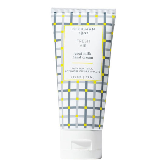 Picture of Beekman 1802 Goat Milk Hand Cream, Fresh Air - 2 oz - Moisturizing Lotion for Dry Skin - Anti-Aging Hydration - Good for Sensitive Skin - Cruelty Free - Packaging May Vary