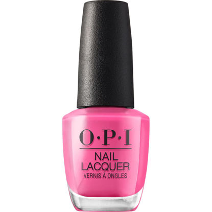 Picture of OPI Nail Lacquer Nail Polish | Opaque Bright Pink Crème Chip Resistant Nail Polish | Vegan, Fast Drying, Streak Free