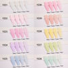Picture of Larvall Beautpal Pastel Jelly Gel Nail Polish Set Spring Summer Milky Gel Polish Kit Semi-transparent Purple Pink Blue Green Yellow Soak Off UV Gel Polish 7ML 10PCS