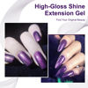 Picture of Major Dijit Quick Dry Nail Polish Charm Purple Summer Nail Lacquer for Nail Art Regular Nail Polish 0.41 fl oz.