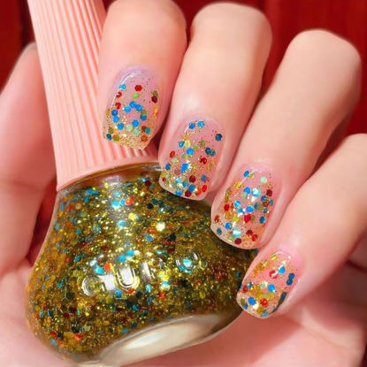 Picture of Major Dijit Quick Dry Nail Polish Colorful Summer Nail Lacquer for Nail Art Cruelty-Free Regular Nail Polish 0.41 fl oz.