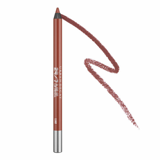 Picture of URBAN DECAY 24/7 Glide-On Waterproof Lip Pencil (Liar - Mauve Nude), Smudge-Proof, Longwearing Lip Liner, Smooth & Creamy Colors, Moisturizing Formula with Vitamin E - 0.04 oz
