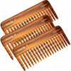 Picture of Giorgio G49 Large 5.75 Inch Hair Detangling Comb, Wide Teeth for Thick Curly Wavy Hair. Long Hair Detangler Comb For Wet and Dry. Handmade of Cellulose, Saw-Cut, Hand Polished, Tortoise Shell 3 Pack