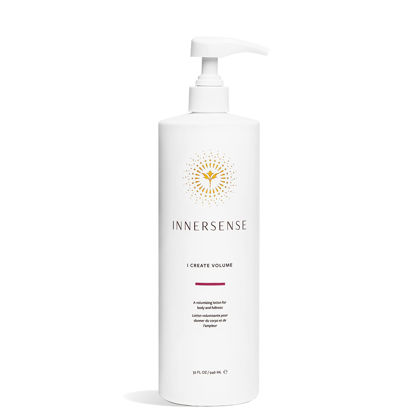 Picture of INNERSENSE Organic Beauty - Natural I Create Volume Hair Volumizing Lotion | Non-Toxic, Cruelty-Free, Clean Haircare (Pump Bottle, 32 fl oz | 946 ml)