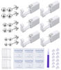 Picture of VitaCool Ear Piercing Kit Disposable Ear Cartilage Piercing Gun Kit with Sterile Multi-sized CZ Studs Easy and Safe Earring Self Piercing Kit for Yourself Use at Home (Style F-Ball-2/3/4mm-)