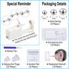 Picture of VitaCool Ear Piercing Kit Disposable Ear Cartilage Piercing Gun Kit with Sterile Multi-sized CZ Studs Easy and Safe Earring Self Piercing Kit for Yourself Use at Home (Style F-Ball-2/3/4mm-)