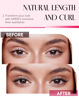 Picture of Natural Lashes Mink Natural Eyelashes False Eyelashes Natural Look False Lashes Wispy Eye Lashes Cat Eyelashes Fake Lashes KD01