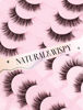Picture of Natural Lashes Mink Natural Eyelashes False Eyelashes Natural Look False Lashes Wispy Eye Lashes Cat Eyelashes Fake Lashes KD01