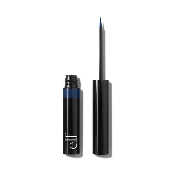 Picture of e.l.f. H2O Proof Inkwell Eyeliner Pen, High-pigment, Waterproof Liquid Eyeliner, Delivers A Matte Finish, Vegan & Cruelty-free, Navy Baby
