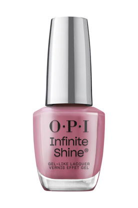 Picture of OPI Infinite Shine Times Infinity | Opaque Dark Purple Crème Long Wear Gel Like Nail Polish | Vegan, Long Lasting, Streak Free
